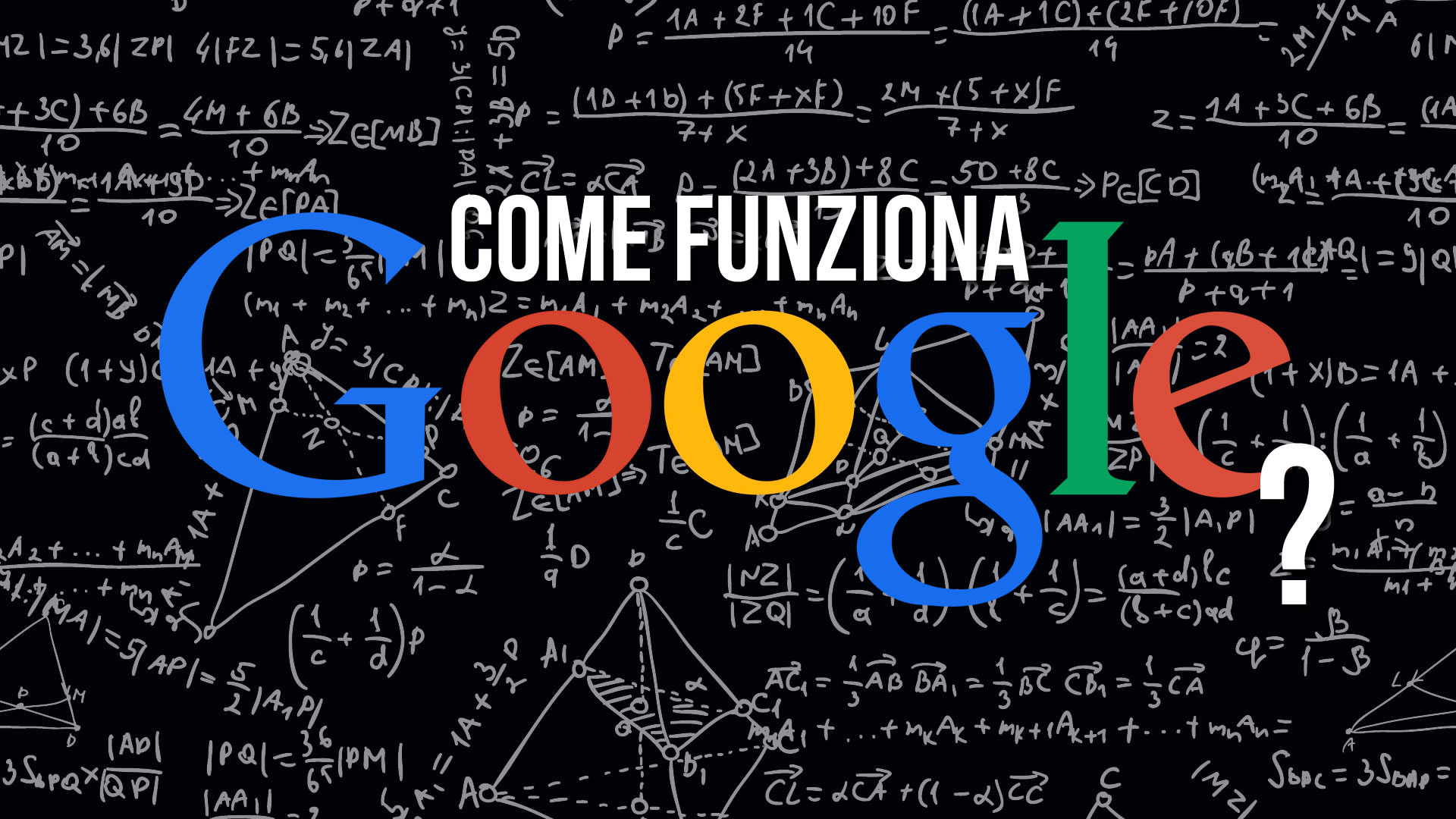 Come funziona Google - Siti web